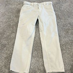 Vineyard, vines boys, size 6 light colored khaki pants.